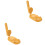 2St Duurzame PP Dumpling Maker Met Antislip Handvat Voor 4