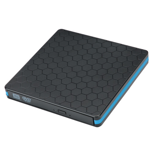 Slim & Compact External Dvd Drive: True Usb3.0for Rapid Data Transfer, Separate Power Supply for Enhanced Stability 1