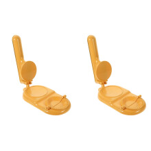 2St Duurzame PP Dumpling Maker Met Antislip Handvat Voor