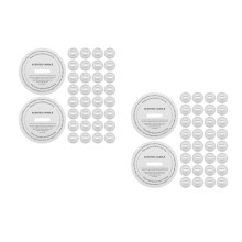 100Pièces Couvre-Bougies En Carton Protection Cire Décoratif