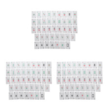 3Ensembles Cartes Plastique Étanches Poker Mahjong Loisirs