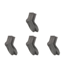 4Paires Hydratantes Gel Gris Pieds Profond Confort