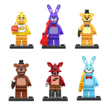 (Minifigure) Nights Five Cartoon At Freddys Building Blocks Model Ornament Gift Kids For