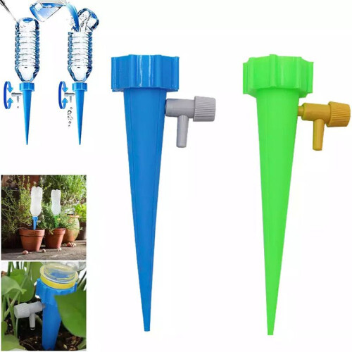 (12pcs)Sistema automático de picos de riego automático jardín hogar maceta herramienta riego 2
