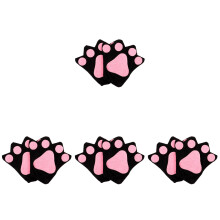 4Pairs Versatile Animal Paw Gloves Multicolor Cosplay Dress Up Gloves