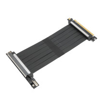 Ultra Slim Pcie Riser Cable Plug And Play, Supports High Speed Data Transfer With Anti Electromagnetic Interference And Flexible Sectional Design For