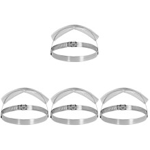 4Pcs Silver Pot Lid Handles Sturdy Anti-Scald Replacement for Teapot