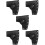 5Pcs Black Hatchet Head Covers Protective Portable Cases 9