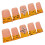 (M) 3D Floral Tiger Print Press-on Nails, 10Pcs 6