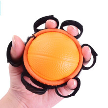 (Orange) Hand Grip Ball - Portable Massage & Therapy Tool