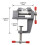 360 Rotating 2-in-1 Portable Workbench Vise 9