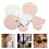 80Pièces -Verres Acryliques Réutilisables Rose Gold Élégants 11