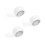 3 Rolls Tape Double Masking Packaging White 8