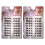 (2 boxes) Faux Cils 9-13mm Naturels Reutilisables C Curl 1