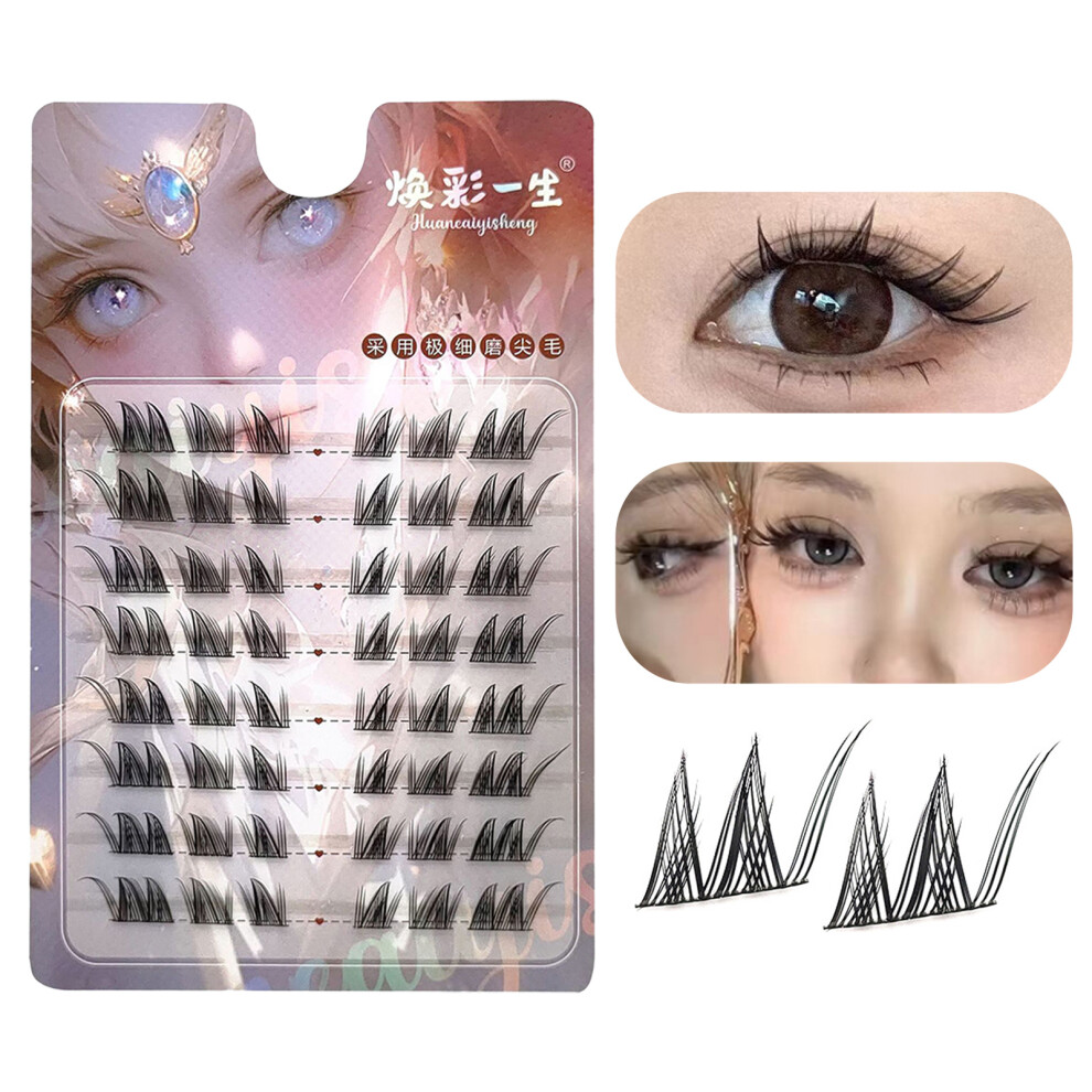 Dachuang Beauty (1 Box) Long-Lasting 9-13Mm Fake Lashes For Night Out