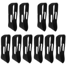 10St Snurkstop Comfortabele Kinband Elastische Ademende Zwarte Band