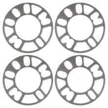 12St Universele Wheel Spacer Zilverkleurig Stevig Metaal Auto