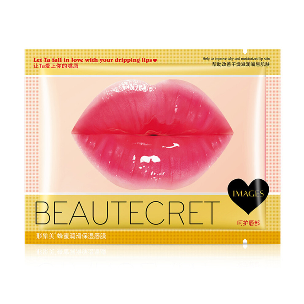 Reach-Tools (02) 5Pcs Collagen Lip Mask, Fades Lines, Non-Sticky Care