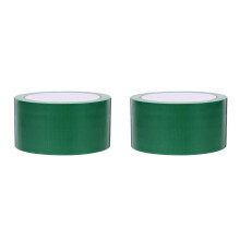 2Pcs Green Single-Sided Strong Adhesive Cloth Duct Tape for Sealing
