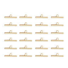 50Pcs Sturdy Golden Metal Bag Buckles DIY Alloy Accessories for Bags