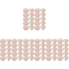 80Pièces -Verres Acryliques Réutilisables Rose Gold Élégants