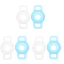 6Pièces Couverture Silicone Pour Collier Protectrice