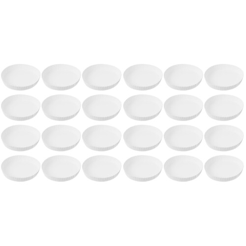 100Pièces Couvercles Jetables En Papier Pour À Boissons