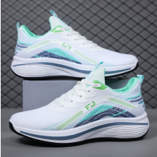 (White Green, 39) Sport Sneakers: Anti-Slip & Comfortable Running Shoes