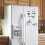 (D) Cute Smile Face Fridge Sticker - Vinyl Wall Decal 1