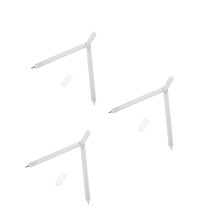3Stk Präzisionszirkel Metall Weiß Für Mathematik Und Holzarbeiten