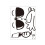 (C) Cute Smile Face Fridge Sticker - Vinyl Wall Decal 3