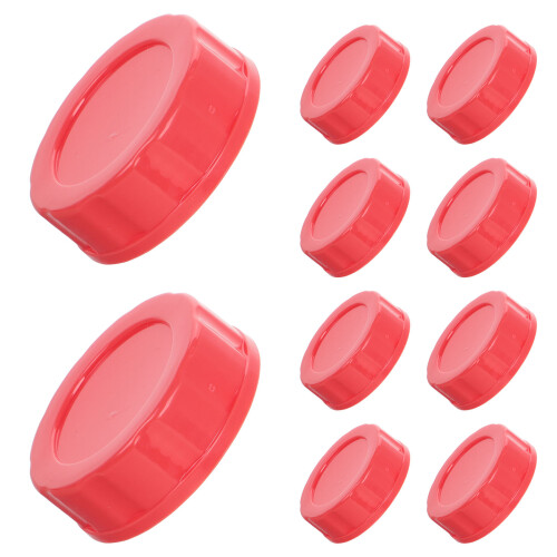 50Stk Flaschendeckel Rot Für Weithalsflaschen Reise 1