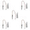 5Pièces Kit Bougie Allumage 12V Chauffage Efficace Multi 4