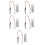 5Pièces Kit Bougie Allumage 12V Chauffage Efficace Multi 7
