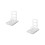 2Pièces Support Drain Porte Éponge Tissu Cuisine 6