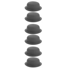6Pièces Cache- Couvercle Silicone Antichaleur Pour Cuisine