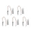 5Pièces Kit Bougie Allumage 12V Chauffage Efficace Multi 1