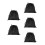 5Pièces De Rangement Casque Polyester Noir Résistant Voyage 4