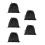 5Pièces De Rangement Casque Polyester Noir Résistant Voyage 9