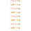 400Pièces Pics Champignon Parasol Multiusage Décor Coloré 7