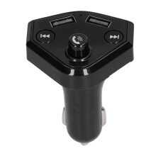 Flexible Gooseneck For Customizable Viewing, Dual Usb Port Charger For Reliable Power Supply, Noise Cancellation, Hi-Fi Sound Quality, Bluetooth Fm