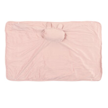 Gentle On Skin Baby Blanket, Thickened Enlarged Large Size Pink Bunny Appearance, Multi Purpose For Hand Warmer Nap Pillow And Incredible Gift