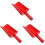 3Pièces Jouets Pelles De Rouge Design Drôle Et 1