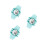 3Pièces Waterproof Strap Ajustable Clair 9