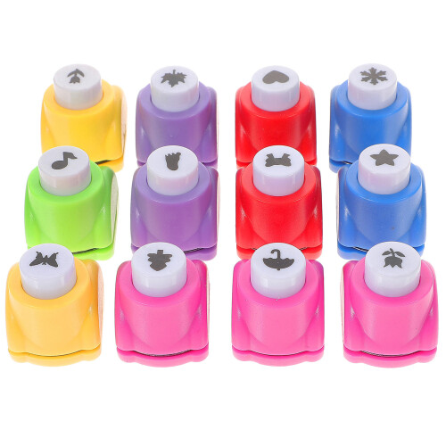 48Pièces Perforateurs Formes Assorties Pour Enfants 1