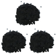 3Pièces Confettis Ballons Noir Pour Ambiance De Mariage