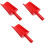 3Pièces Jouets Pelles De Rouge Design Drôle Et 3