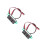 2Pièces Module Voltmètre Digital Mini LED Précis Pour 1