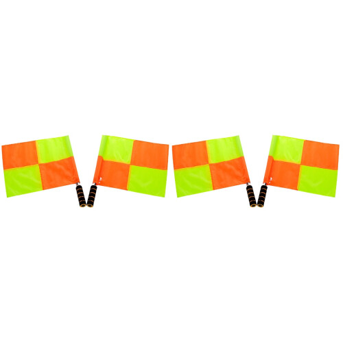 4Pièces Fanions Robustes Légers Pour Arbitres De Match