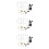 12Pièces Angel Eyes , Multicolores, Usage Déco Et 8